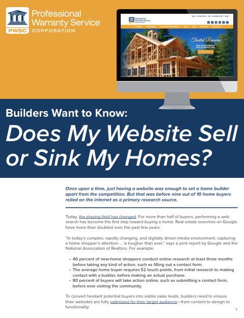 Does my website sink or sell homes? 